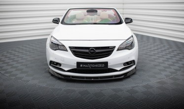 Тюнінгова накладка (губа) на передній бампер Opel Cascada  фото