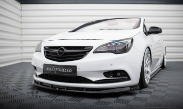 Тюнінгова накладка (губа) на передній бампер Opel Cascada  фото
