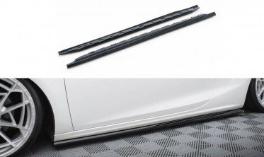 Нижні тюнінг накладки (лістви) на бокові пороги Opel Cascada фото