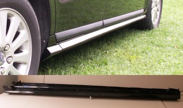 Накладки на пороги Volvo V50 / S40 в стиле R-design фото