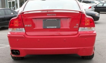 Тюнинговая накладка заднего бампера Volvo S60 (2004-2010) фото