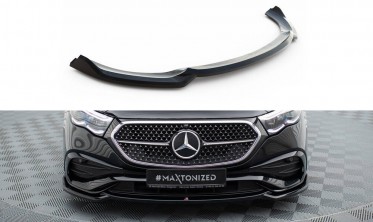 Тюнінгова накладка (губа) на передній бампер Mercedes-Benz E AMG-Line W214 фото