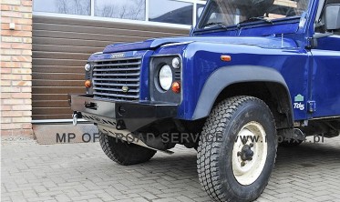 Силовий передній бампер HD2 Land Rover Defender 90/110/130 (1990-2016) фото