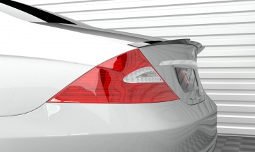 Тюнінговий кап спойлер на кришку багажника Mercedes-Benz CLS C219 фото