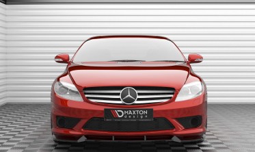 Тюнінгова накладка (губа) на передній бампер Mercedes-Benz CL 63 AMG C216 вар. 1 фото