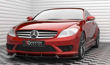 Тюнінгова накладка (губа) на передній бампер Mercedes-Benz CL 63 AMG C216 вар. 1 фото