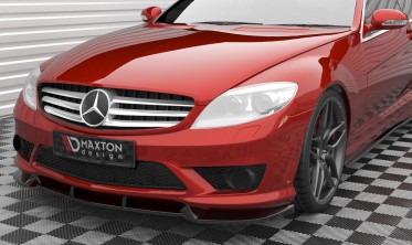 Тюнінгова накладка (губа) на передній бампер Mercedes-Benz CL 63 AMG C216 вар. 1 фото
