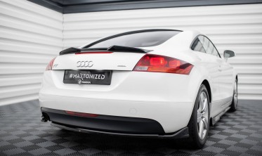 Тюнінгова нижня накладка (дифузор) на задній бампер Audi TT 8J фото