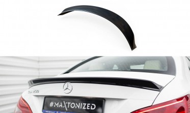 Тюнинговый 3D спойлер на крышку багажника Mercedes CLA C117 рестайл фото