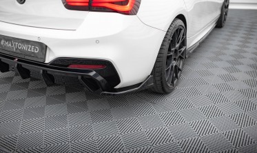 Бокові накладки на задній бампер BMW 1 M-Pack / M140i F20 рестайл фото