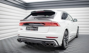 Нижний диффузор (накладка) на задний бампер Audi SQ8 Mk1 фото