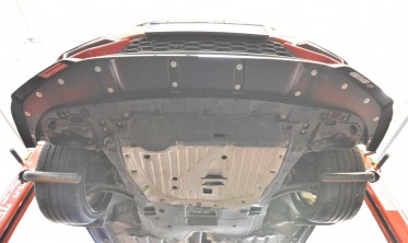 Тюнинговая накладка (юбка) на передний бампер Honda Civic SI Mk10 фото