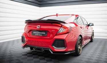 3D тюнінг накладка на спойлер багажника Honda Civic SI Mk10 фото