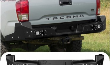 Сталевий задній бампер HD з довгими боками Toyota TACOMA фото