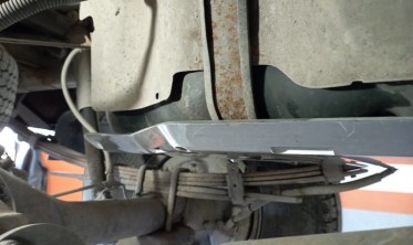 Защита топливного бака Toyota Hilux VIGO (2005-2015) фото