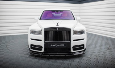 Тюнинговая накладка (юбка) на передний бампер Rolls Royce Cullinan фото