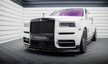 Тюнинговая накладка (юбка) на передний бампер Rolls Royce Cullinan фото