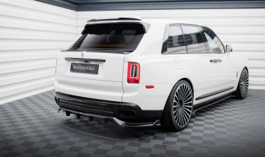Тюнинговый диффузор (накладка) на задний бампер Rolls Royce Cullinan фото