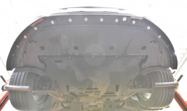 Тюнінгова нижня накладка (губа) на передній бампер Ford S-Max Mk2 ST-Line фото