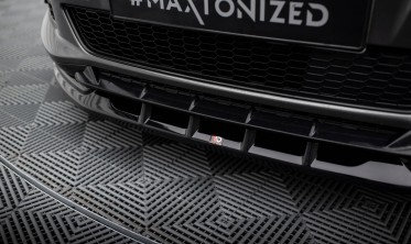 Тюнінгова нижня накладка (губа) на передній бампер Ford S-Max Mk2 ST-Line фото