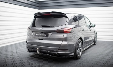 Тюнінговий дифузор (накладка) на задній бампер Ford S-Max Mk2 ST-Line фото