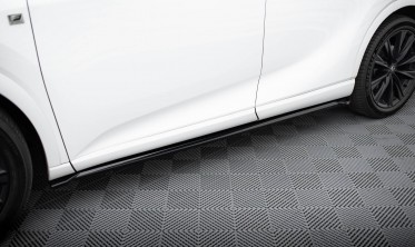 Бокові тюнінг накладки (лістви) на пороги Lexus RX Mk5 F-Sport фото