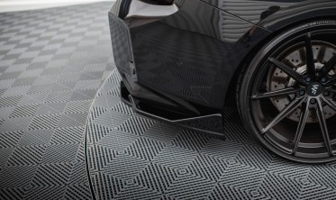 Бокові накладки (елерони) на задній бампер BMW M2 G87 вар. 6 фото