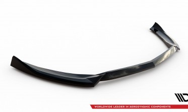 Тюнинговая накладка (юбка) на передний бампер Mercedes S Coupe AMG-Line C217 рестайл вар. 1 фото