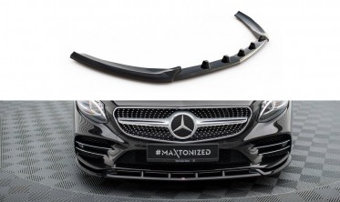 Нижняя накладка (губа) переднего бампера Mercedes S Coupe AMG-Line C217 рестайл вар. 2 фото