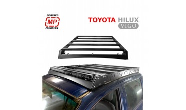 Багажник сборный модульный Toyota Hilux Vigo (2005-2015) алюминий фото