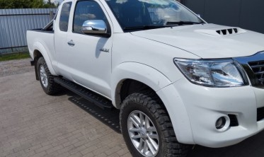 Бокові силові пороги Toyota Hilux Vigo, (2011-2015) 1,5 каб фото
