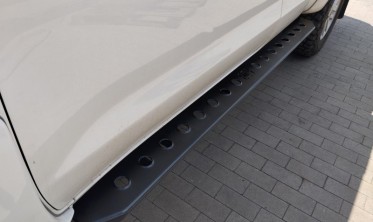 Бокові силові пороги Toyota Hilux Vigo, (2011-2015) 1,5 каб фото