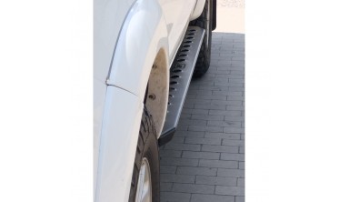 Бокові силові пороги Toyota Hilux Vigo, (2011-2015) 1,5 каб фото