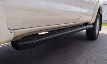 Бокові силові пороги Toyota Hilux Vigo, (2011-2015) 1,5 каб фото