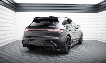 Нижній 3D спойлер на кришку багажника Porsche Macan GTS Mk1 рестайл фото