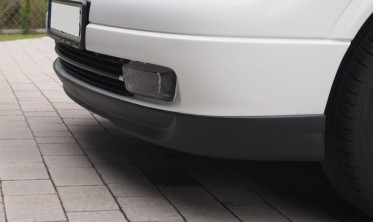 Накладка переднего бампера Opel Astra G стиль OPC фото