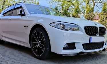 Диффузор переднего бампера BMW F10 М-пакет фото