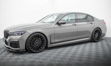 Тюнінг накладки (лістви) під бокові пороги BMW 7 G11 M-Pack рестайл вар. 2 фото