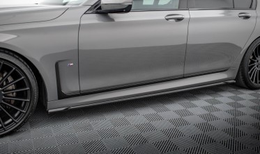 Тюнінг накладки (лістви) під бокові пороги BMW 7 G11 M-Pack рестайл вар. 2 фото