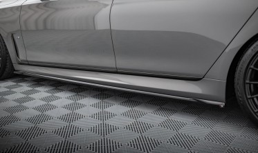 Тюнінг накладки (лістви) під бокові пороги BMW 7 G11 M-Pack рестайл вар. 2 фото