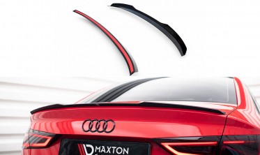 Тюнінговий кап спойлер на кришку багажника Audi A3 / A3 S-Line / S3 / RS3 Sedan 8V фото