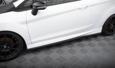 Нижні накладки (дифузори) під пороги Ford Fiesta ST / ST-Line Mk7 вар. 4 фото