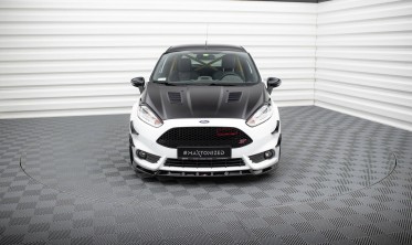 Нижняя тюнинг накладка переднего бампера Ford Fiesta ST Mk7 рестайл вар. 6 фото