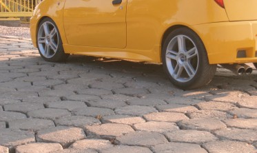 Тюнінгові накладки на пороги Fiat Punto II фото