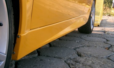 Тюнінгові накладки на пороги Fiat Punto II фото