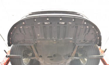 Нижняя тюнинг накладка переднего бампера Renault Espace Mk5 рестайл фото