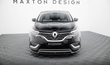 Нижняя тюнинг накладка переднего бампера Renault Espace Mk5 рестайл фото