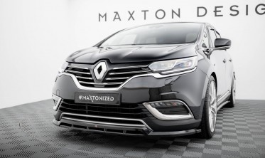Нижняя тюнинг накладка переднего бампера Renault Espace Mk5 рестайл фото