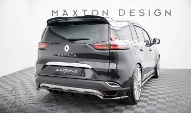 Тюнинговый диффузор на задний бампер Renault Espace Mk5 2019-2023 фото