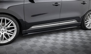 Бокові тюнінг накладки (лістви) під пороги Renault Espace Mk5 2019-2023 фото